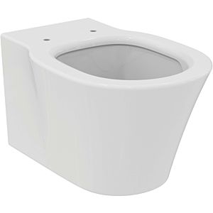 WC suspendu Ideal Standard Connect Air à fond creux K876801 AquaBlade, sans rebord, avec abattant à fermeture amortie, blanc