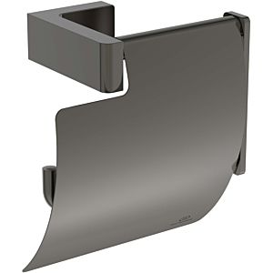 Ideal Standard Conca porte rouleau T4496A5 carré, gris magnétique