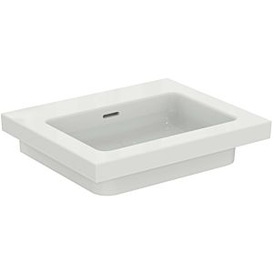 Ideal Standard Extra washbasin T4361MA without tap hole, with overflow, 610 x 510 x 150 mm, white Ideal Plus