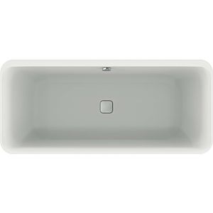 Ideal Standard Tonic II bath K8726V3 180 x 80 cm, matt white/black, free-standing, with filler