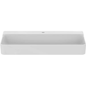 Ideal Standard Conca washbasin T3800MA with tap hole, without overflow, 1000 x 450 x 145 mm, white Ideal Plus