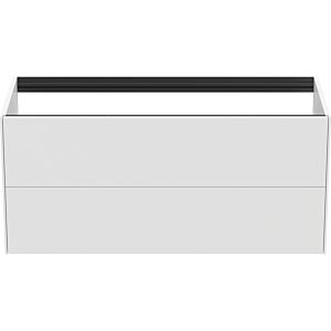 Ideal Standard Conca Waschtisch-Unterschrank T3945Y1 120x50,5x54cm, ohne Waschtisch-Platte, 2 Auszüge, Weiß matt lackiert