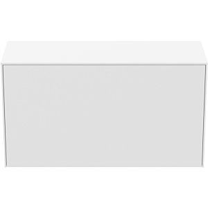 Ideal Standard Conca Waschtisch-Unterschrank T4319Y1 ohne Ausschnitt, 1 Auszug, 100 x 37 x 55 cm, Weiß matt lackiert