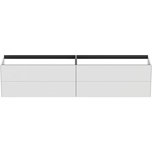 Ideal Standard Conca Waschtisch-Unterschrank T4336Y1 240x50,5x54cm, ohne Waschtisch-Platte, 4 Auszüge, Weiß matt lackiert