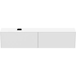 Ideal Standard Conca Waschtisch-Unterschrank T4340Y1 240x37x55cm, mit Ausschnitt, 2 Auszüge, Weiß matt lackiert