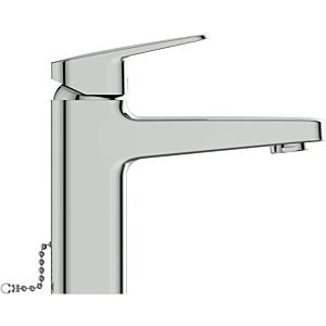 Ideal Standard CeraPlan basin mixer BD223AA projection 124mm, chrome-plated, with chain