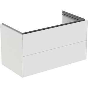 Ideal Standard Conca Waschtisch-Unterschrank T4575Y1 100x50x55cm, 2 Auszüge, Weiß matt lackiert