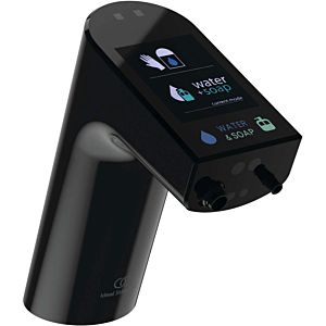 Ideal Standard Intellimix sensor basin mixer with integrated soap dispenser A7488B3 infrared, matt black