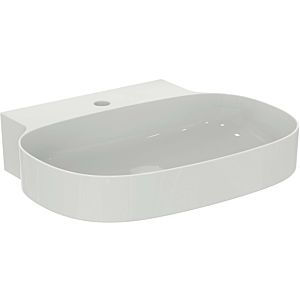 Ideal Standard Linda-X lavabo T498801 2000 , sans trop-plein, meulé, 600 x 500 x 135 mm, blanc