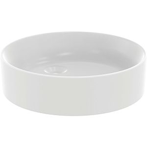 Ideal Standard Conca top bowl T3696V1 without tap hole and overflow, round Ø 450 mm, silk white