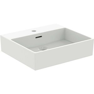 Ideal Standard Extra washbasin T3726V1 with tap hole, with overflow, 500 x 450 x 150 mm, silk white