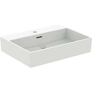 Ideal Standard Extra washbasin T3727V1 with tap hole, with overflow, 600 x 450 x 150 mm, silk white