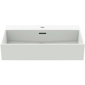 Ideal Standard Extra lavabo T3889V1 avec trou pour robinetterie, avec trop-plein, meulé, 600 x 450 x 150 mm, blanc soie