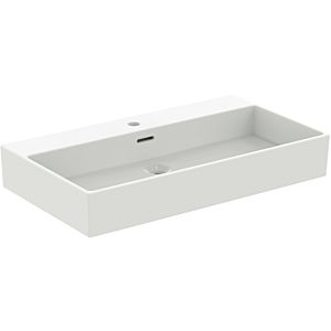 Ideal Standard Extra washbasin T3729V1 with tap hole, with overflow, 800 x 450 x 150 mm, silk white