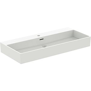 Ideal Standard Extra washbasin T3730V1 with tap hole, with overflow, 1000 x 450 x 150 mm, silk white