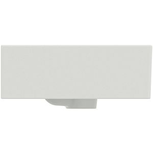 Ideal Standard Extra Cloakroom basin T3732V1 45x35x15cm, with overflow, 2000 tap hole, silk white