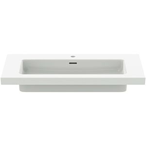 Ideal Standard Extra washbasin T4366V1 2000 hole, with overflow, 1010 x 510 x 150 mm, silk white