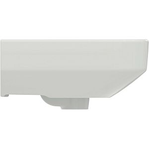 Ideal Standard i.life S lavabo compact T458401 avec trou pour robinetterie et trop-plein, 55 x 38 x 18 cm, blanc