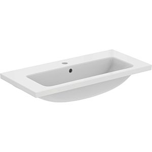 Ideal Standard i.life S washbasin T4589MA with tap hole and overflow, 81 x 38.5 x 18 cm, white Ideal Plus
