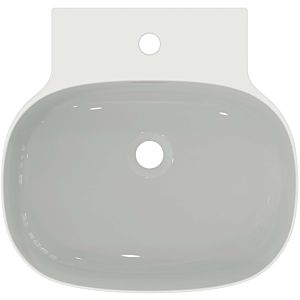 Ideal Standard Linda-X lavabo T498101 2000 , avec trop-plein, meulé, 500 x 480 x 135 mm, blanc