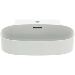 Ideal Standard Linda-X lavabo T4981V1 2000 , avec trop-plein, meulé, 500 x 480 x 135 mm, blanc soie