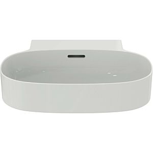 Ideal Standard Linda-X lavabo T498201 sans trou pour robinetterie, avec trop-plein, meulé, 500 x 480 x 135 mm, blanc