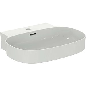 Ideal Standard Linda-X lavabo T4983MA 2000 , avec trop-plein, meulé, 600 x 500 x 135 mm, blanc Ideal Plus