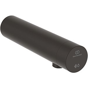 Ideal Standard Sensorflow Sensor Wall-Mounted Basin Mixer Tap, battery operated, silk black