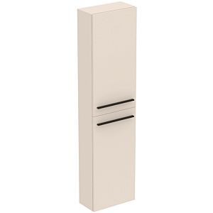 Ideal Standard i.life S Hochschrank T5288NF 2 Türen, 40 x 21 x 160 cm, sandbeige matt