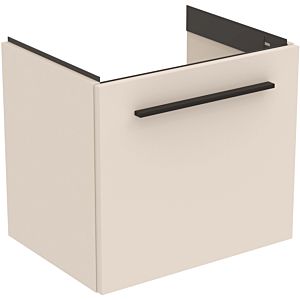 Ideal Standard i.life S Möbel-Waschtischunterschrank T5290NF 1 Auszug, 50 x 37,5 x 44 cm, sandbeige matt