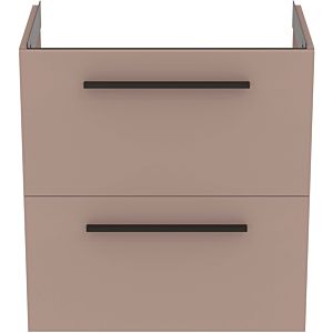 Ideal Standard i.life S meuble sous- 801 match2 coulissants, 60 x 37,5 x 63 cm, gris carbone mat