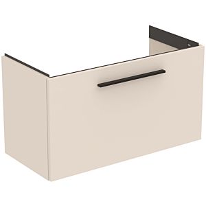 Ideal Standard i.life S Möbel-Waschtischunterschrank T5294NF 1 Auszug, 80 x 37,5 x 44 cm, sandbeige matt
