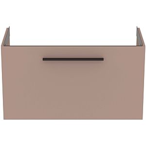 Ideal Standard i.life S Möbel-Waschtischunterschrank T5294NH 1 Auszug, 80 x 37,5 x 44 cm, carbongrau matt