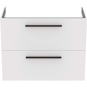 Ideal Standard i.life S meuble sous-vasque 801 match3 coulissants, 80 x 37,5 x 63 cm, blanc mat