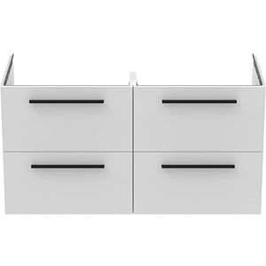 Ideal Standard i.life B meuble double vasque T5278DU 120x50,5x63cm, 4 tiroirs, blanc mat