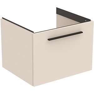 Ideal Standard i.life B furniture double vanity unit T5269NV 1 pull-out, 60 x 50.5 x 44 cm, matt carbon grey