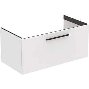 Ideal Standard i.life B meuble double vasque T5275DU 1 tiroir, 100 x 50,5 x 44 cm, blanc mat