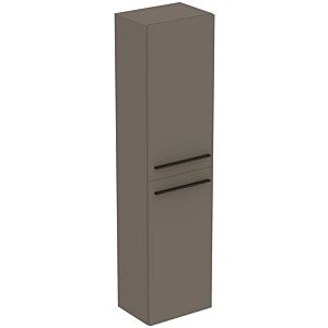 Ideal Standard i.life A armoire haute T5260NG 40x30x160cm, 2 portes, gris quartz mat