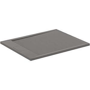 Receveur de douche rectangulaire Ideal Standard Ultra Flat S i.life T5223FS 100 x 80 x 3,2 cm, gris quartz