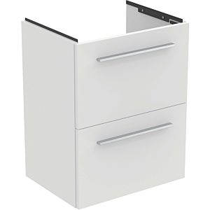 Ideal Standard i.life S furniture vanity 801 match2 pull-outs, 50 x 37.5 x 63 cm, matt white