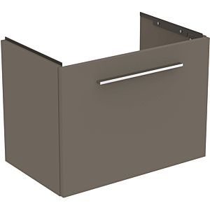 Ideal Standard i.life S Möbel-Waschtischunterschrank T5292NG 1 Auszug, 60 x 37,5 x 44 cm, greige matt