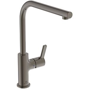 Ideal Standard Gusto kitchen tap BD418A5 magnetic gray, with pipe spout