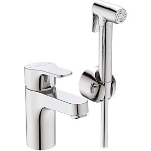 Ideal Standard Cerabase H80 basin mixer BC834AA chrome, with side shower, without waste set, projection 106mm