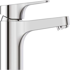 Ideal Standard Cerabase H80 basin mixer BD077AA chrome, with push-open valve, projection 106mm