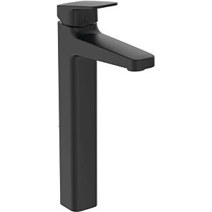 Ideal Standard CeraPlan mitigeur de lavabo BD236XG saillie 138 mm, avec base allongée, noir soie, sans garniture de vidange