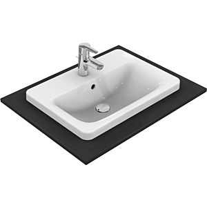 Ideal Standard Connect Einbau Waschtisch E5044MA 58 x 43 cm, weiss Ideal Plus, rechteckig