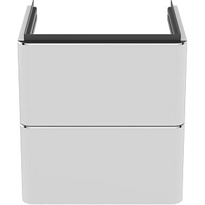 Ideal Standard Adapto Waschtisch-Unterschrank T4299WG 2 Auszüge, 470 x 410 x 490 mm, hochglanz weiß lackiert