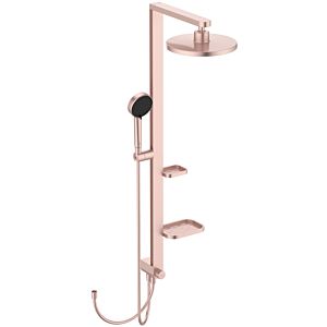 Ideal Standard Alu+ shower system BD585RO for combination with exposed fitting, rose