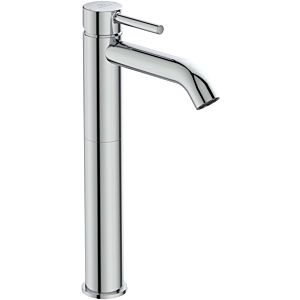 Ideal Standard Ceraline single lever basin mixer BC269AA with extended base, chrome-plated, without waste set
