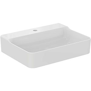 Ideal Standard Conca washbasin T382301 with tap hole, without overflow, ground, 600 x 450 x 145 mm, white